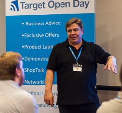 Guest Presenter Business Advice Workshops at the Target Open Day 2016